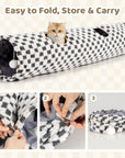 Elves in the Checkerboard Cat Tunnel