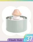 63.5oz / 1.8L Mushroom Cat Water Fountain