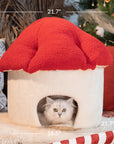 22.8'' Large Mushroom Cat Bed specification