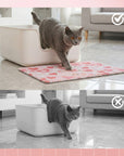 Sweetie Heart Cat Litter Mat