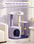Moonlight Cottage Cat Tree for small spaces