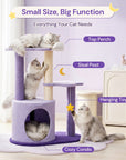 Moonlight Cottage Cat Tree small size big function