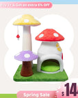 Magic Mushroom Cat Tree