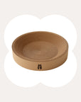 2-in-1 Round Kraft Paper Cat Scratcher Bed & Puzzle Toy