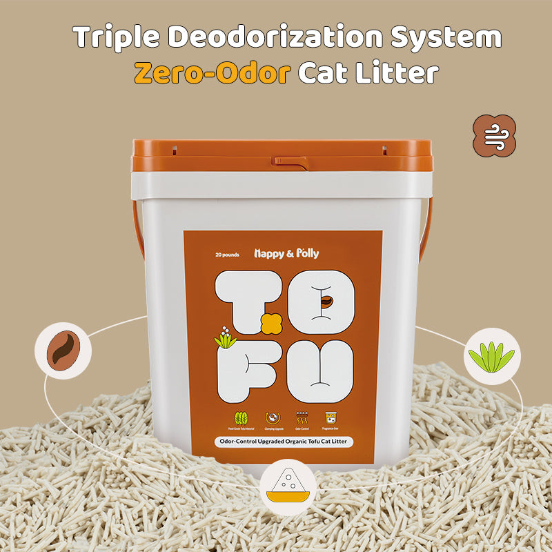 Coffee Grounds Tofu Cat Litter