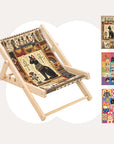 Foldable Cat Lounge Chair With Scratching Surface