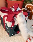 Santa's Special Delivery Cat Bed