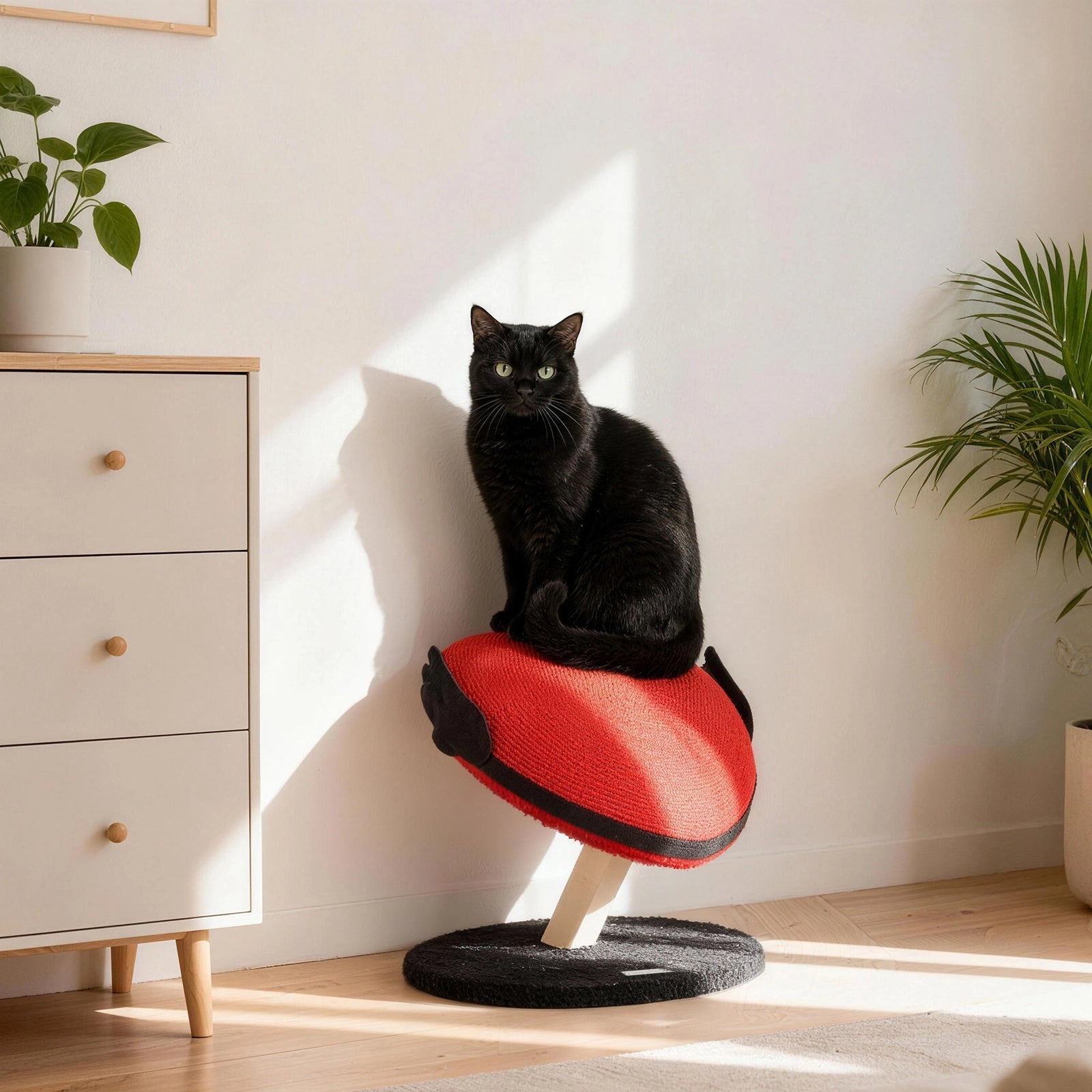 Flying Heart Cat Scratcher