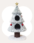 47.2" Decorative Vertical Christmas Tree-Style Cat Tree