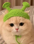 Halloween Knitted Cat Hat