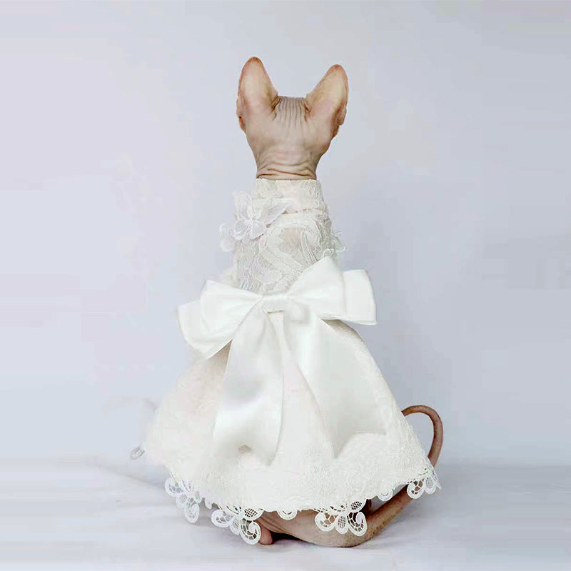 Cat print wedding dress hotsell