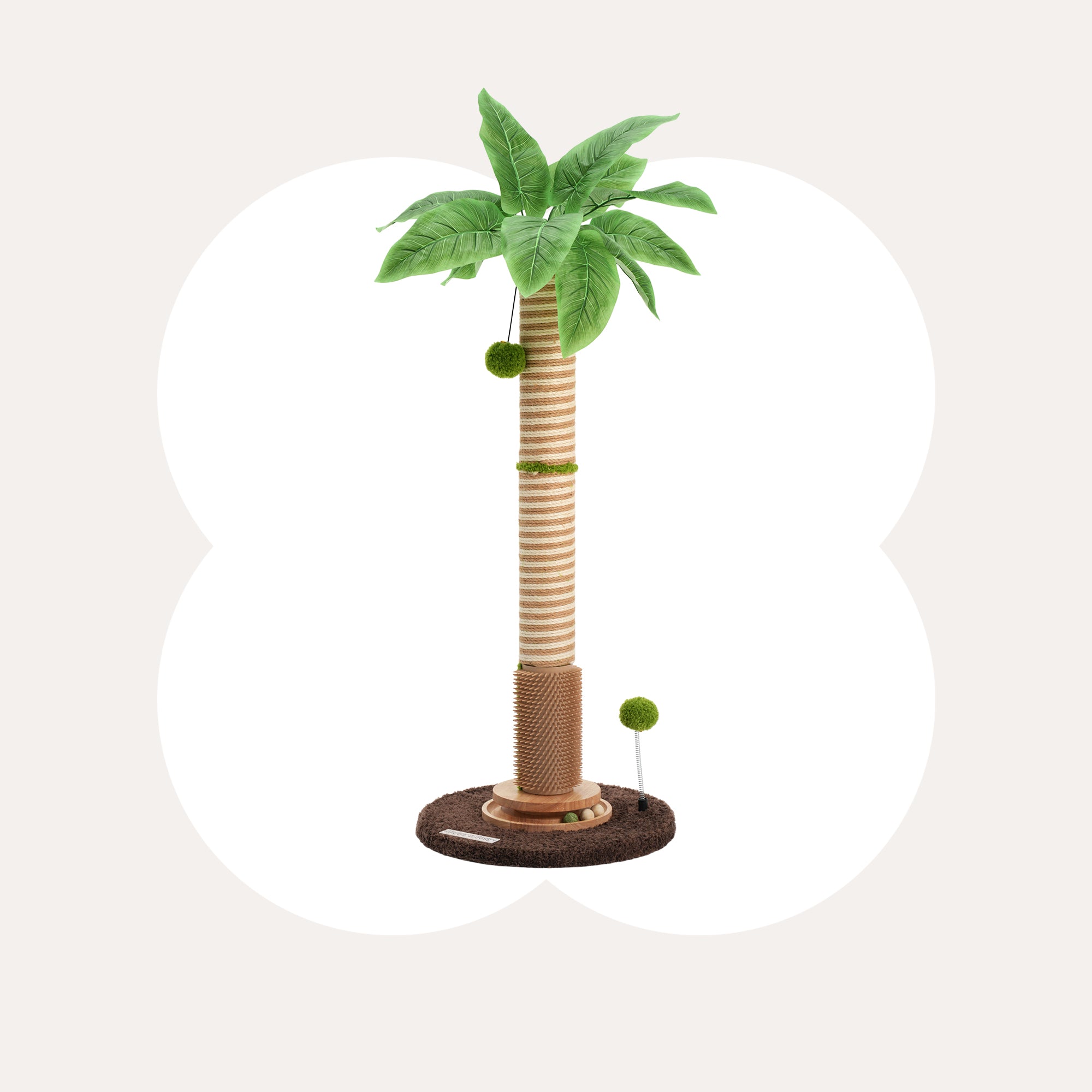 Coconut Palm Cat Scratching Post