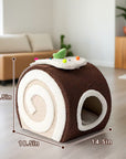 Choco Swiss Roll Cat Cave