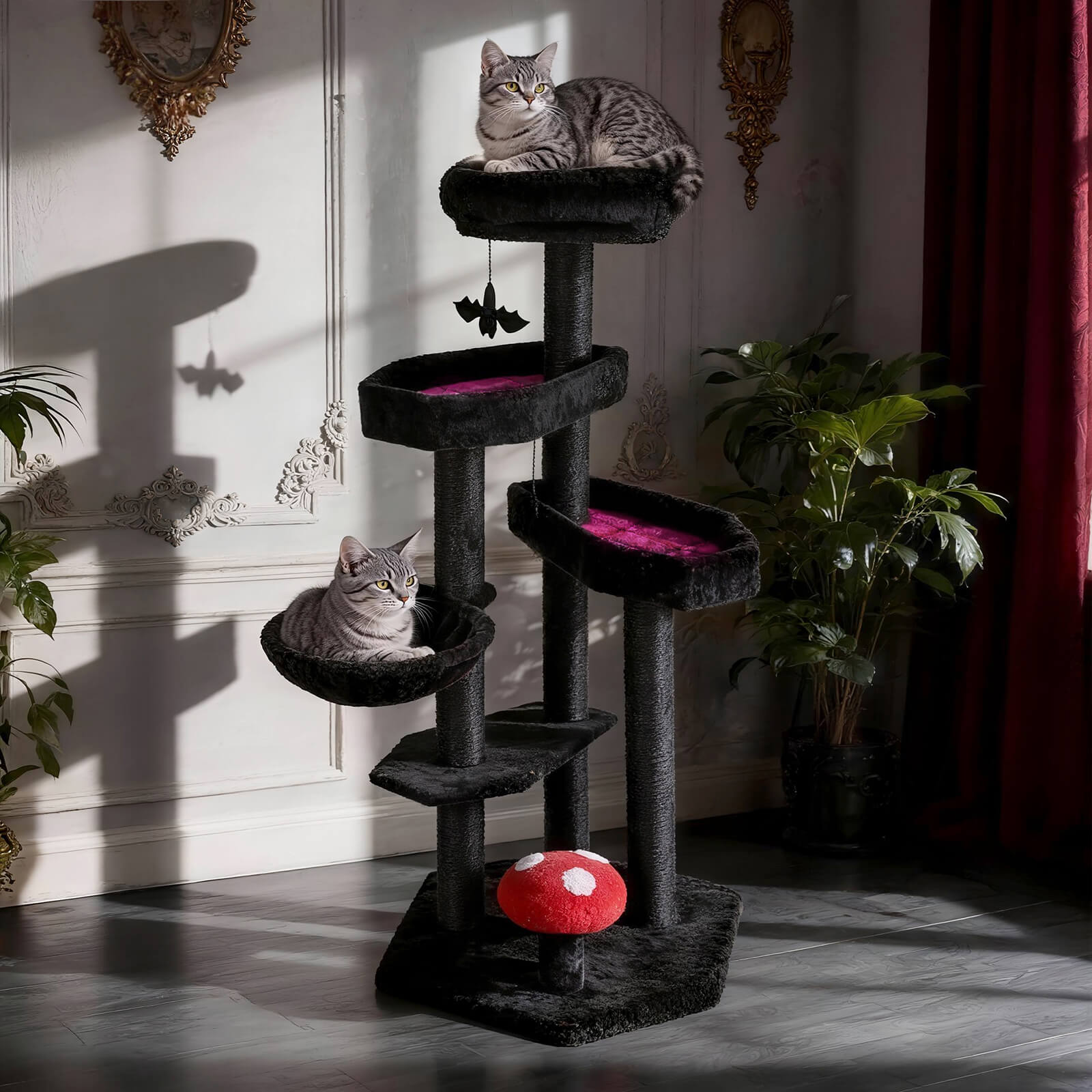 Upgraded Gothic Style Cat Tree