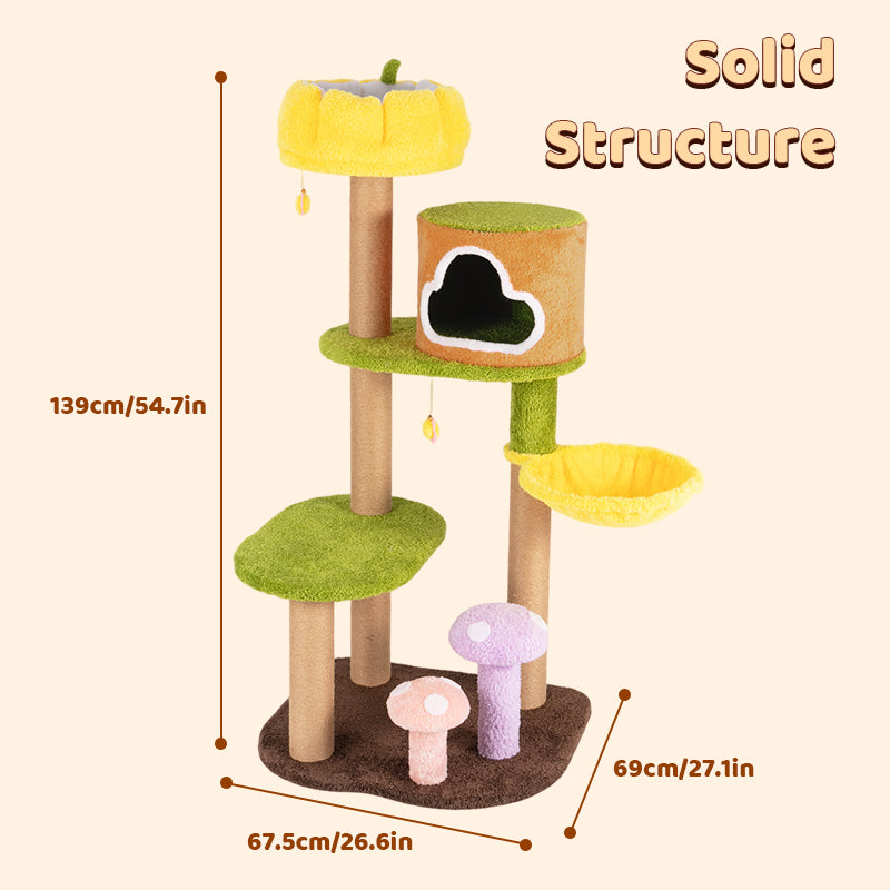 Upgraded Jungle Haven Cat Tree