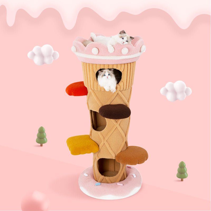 Ice Cream Cat Tree