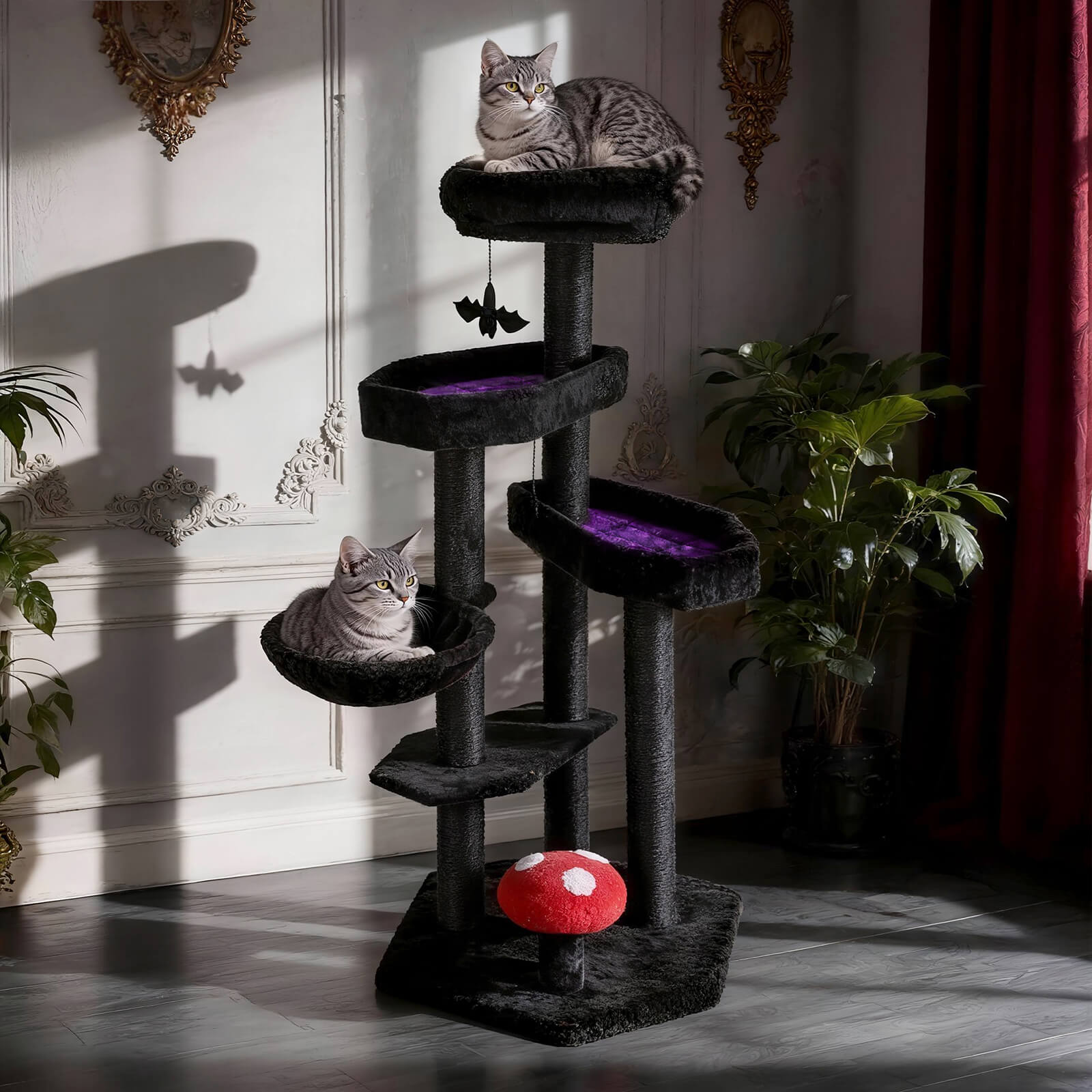 Upgraded Gothic Style Cat Tree