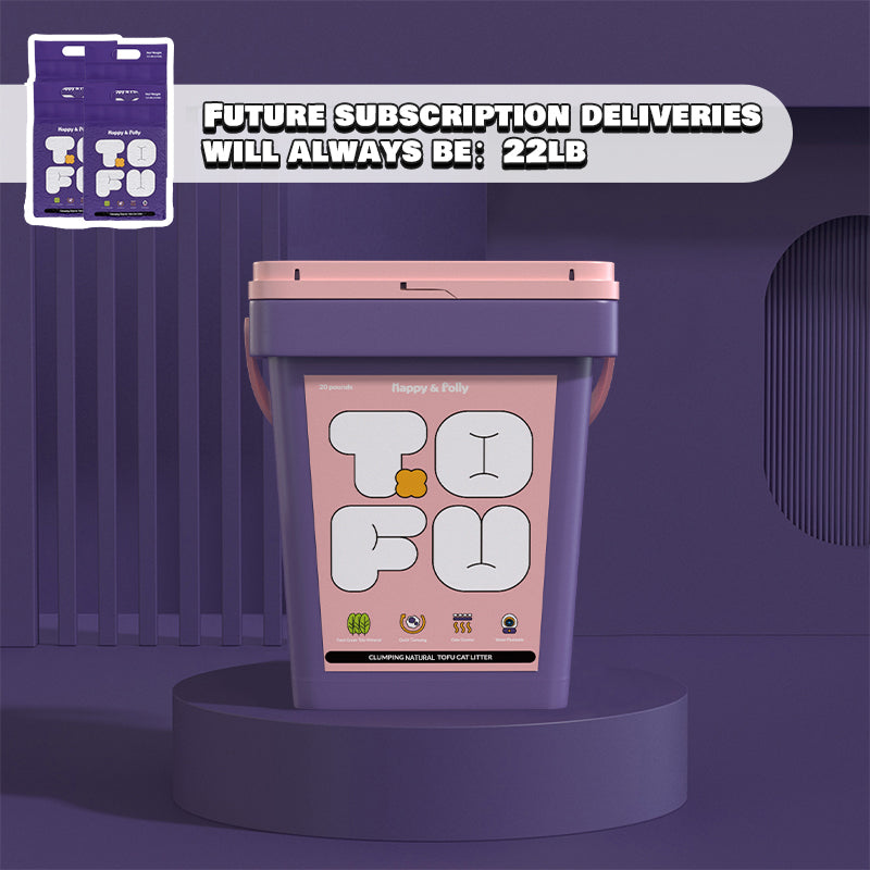 Clumping Natural Tofu Cat Litter