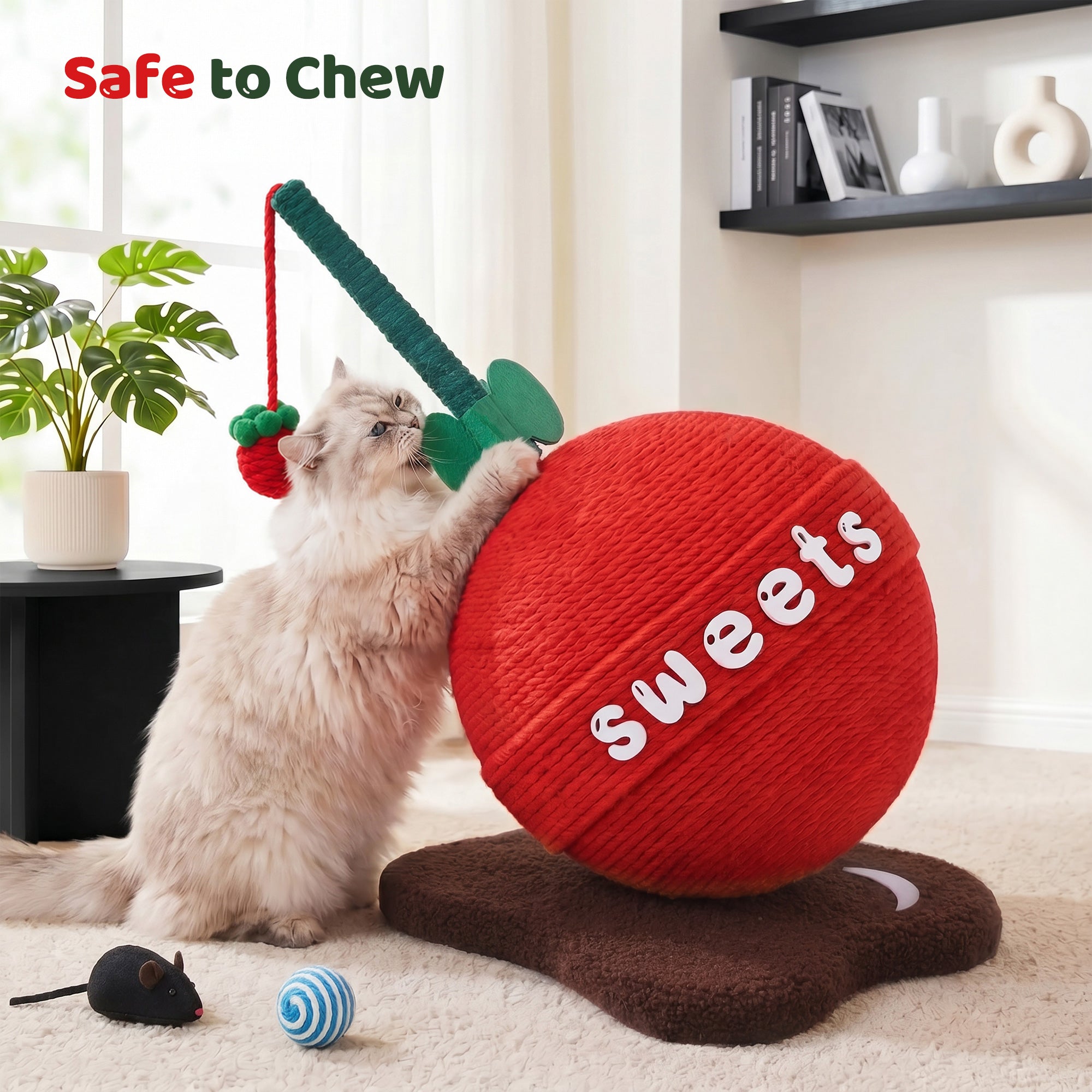 Lollipop Sisal Cat Scratcher