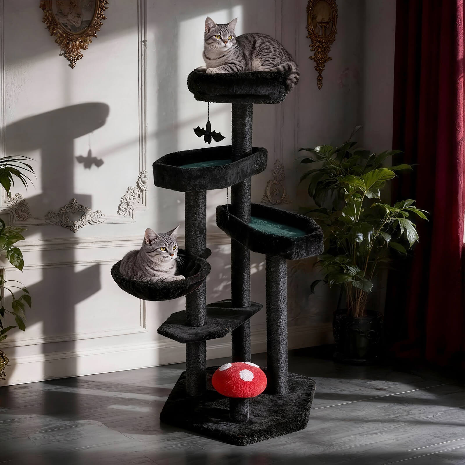 Upgraded Gothic Style Cat Tree