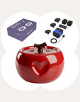 50oz Love Apple Cat Water Fountain