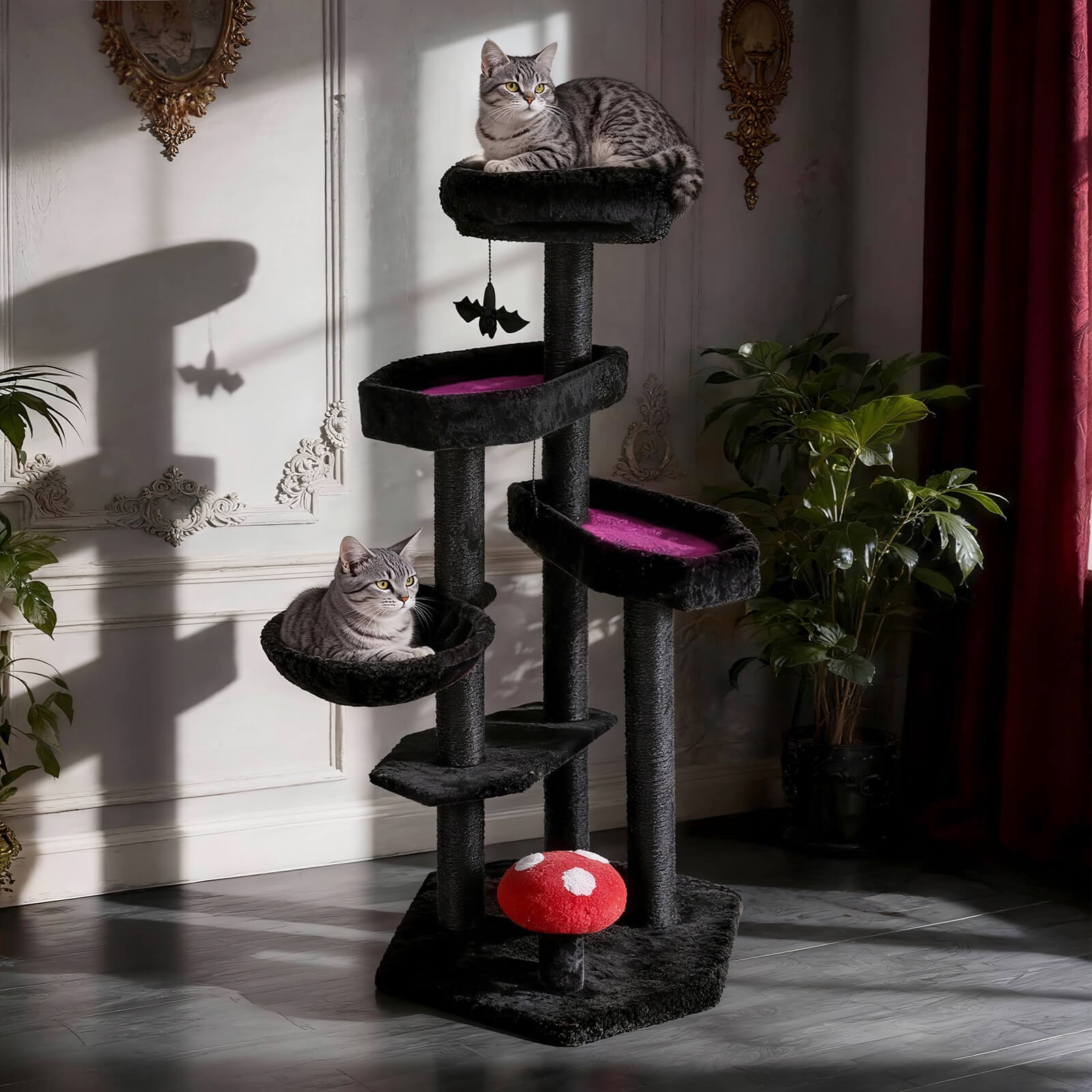 Upgraded Gothic Style Cat Tree