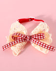Lace Bow Pet Collar