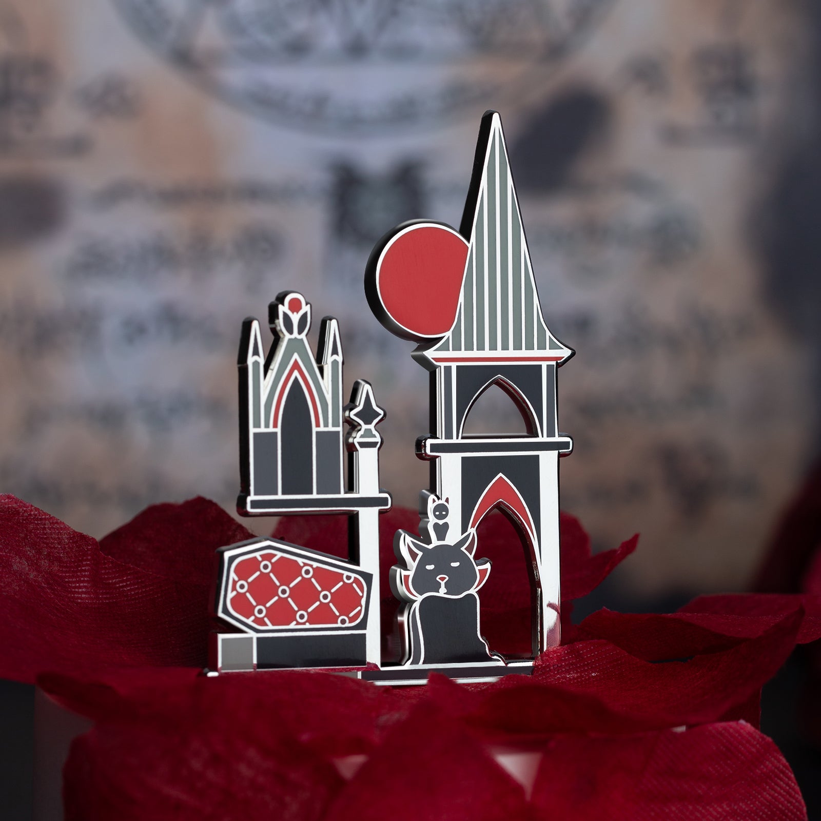 Gothic - Metal Enameled Pin