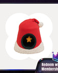 VIP 500 Meow Coins + $44.99 For Christmas Santa Hat Cat Bed
