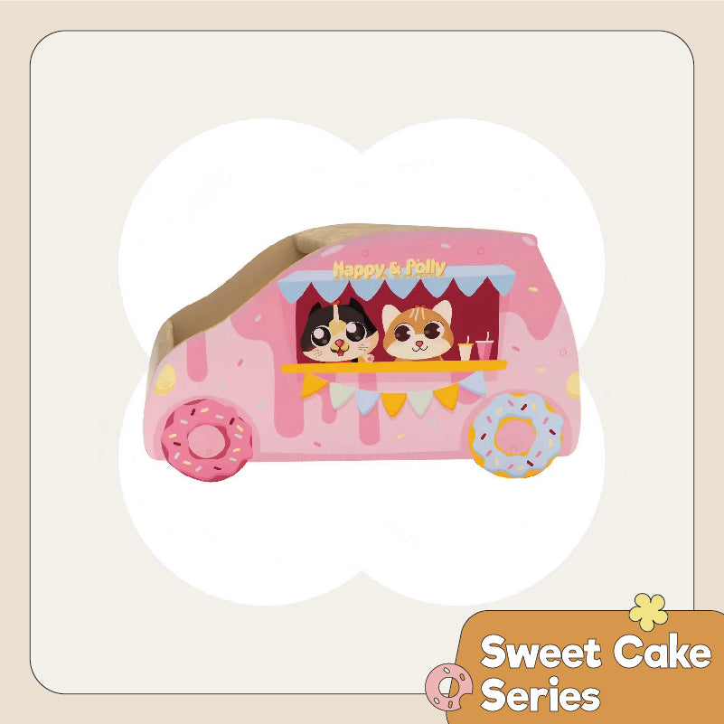 Donut Car Cat Scratcher