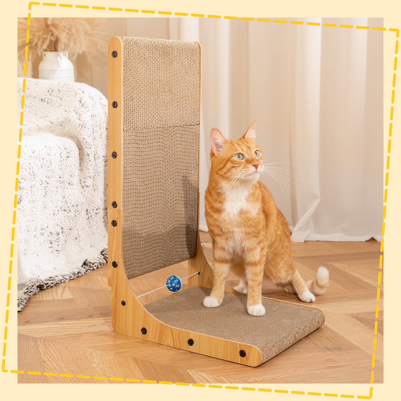 L Shape Cat Scratcher