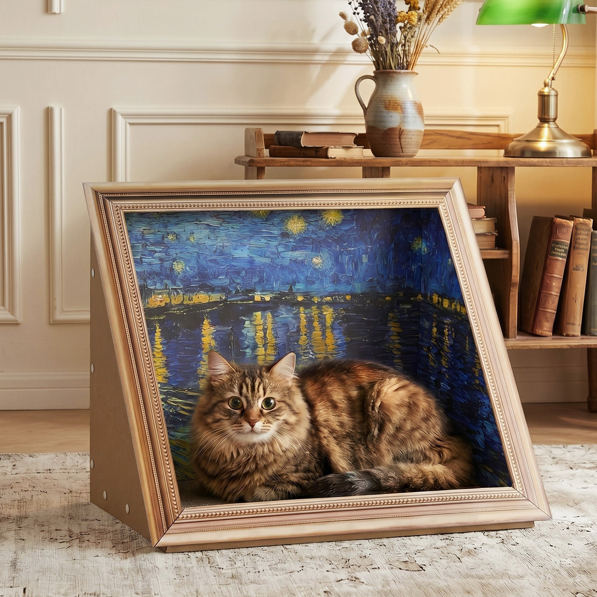 Retro Art Cat Scratcher