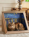 Retro Art Cat Scratcher