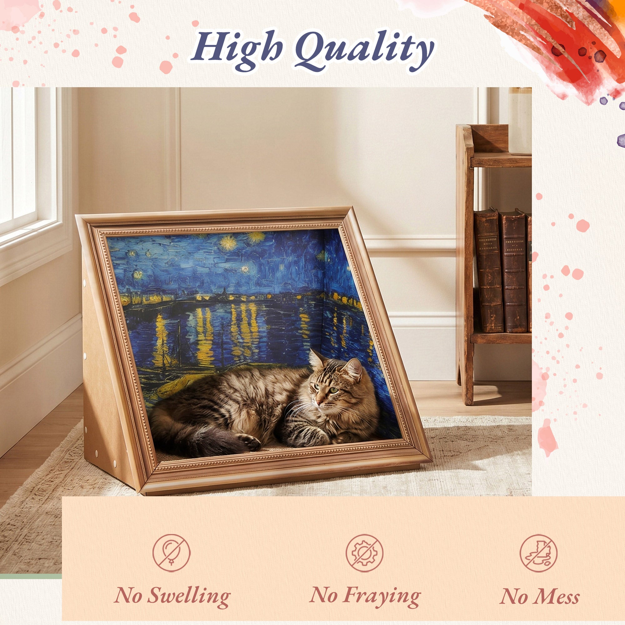 Retro Art Cat Scratcher