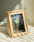 Wooden Art Cat Scratcher House
