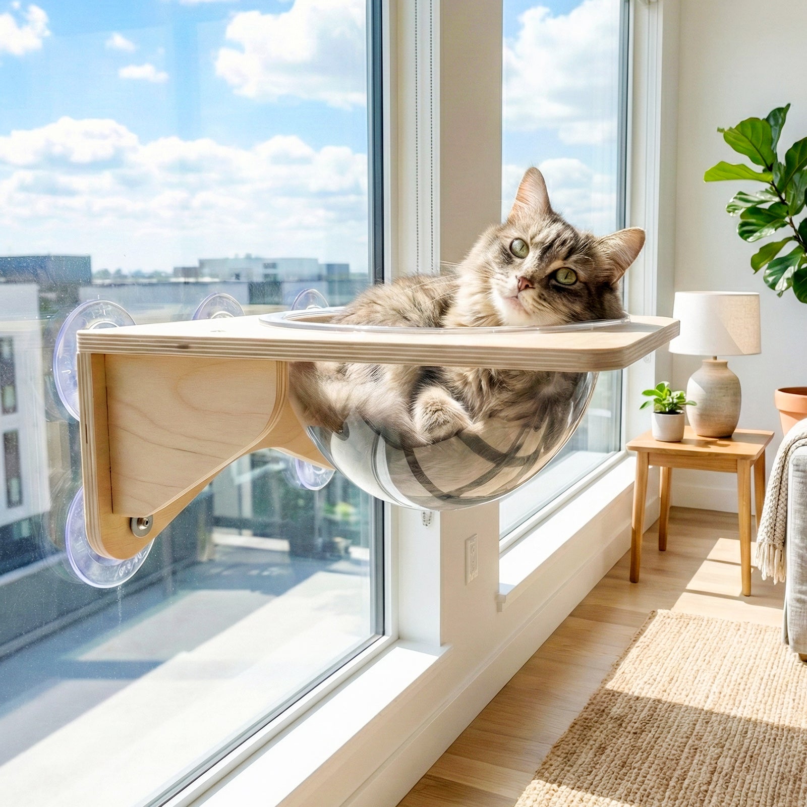 Cat Window Perch Suction Cup Hammock