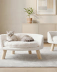 Cat Sofa Bed with Removable Padded Cushion