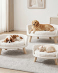 Cat Sofa Bed with Removable Padded Cushion