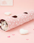 Sweetheart Snuggle Cat Tunnel Bed