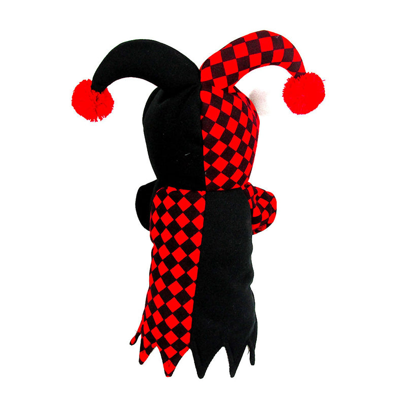 Red and Black Checkered Cat Clown Costume