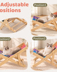 Foldable Cat Lounge Chair With Scratching Surface