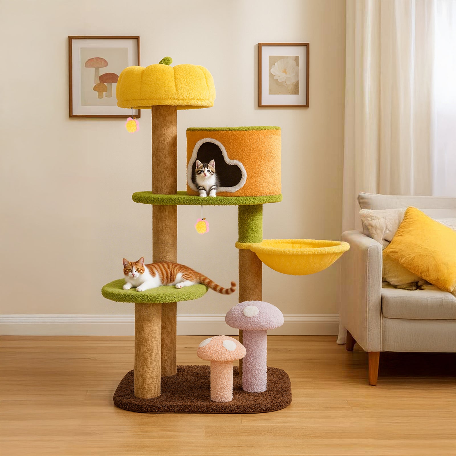 Upgraded Jungle Haven Cat Tree