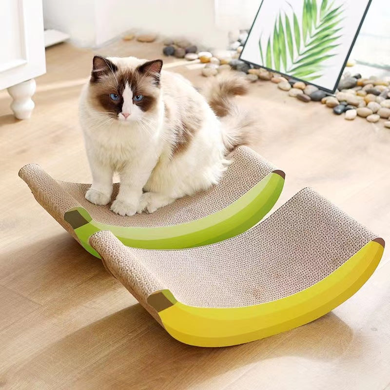 Banana Shaped Cat Scratching Pad