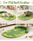 Wildflower Garden Cat Scratcher Mat