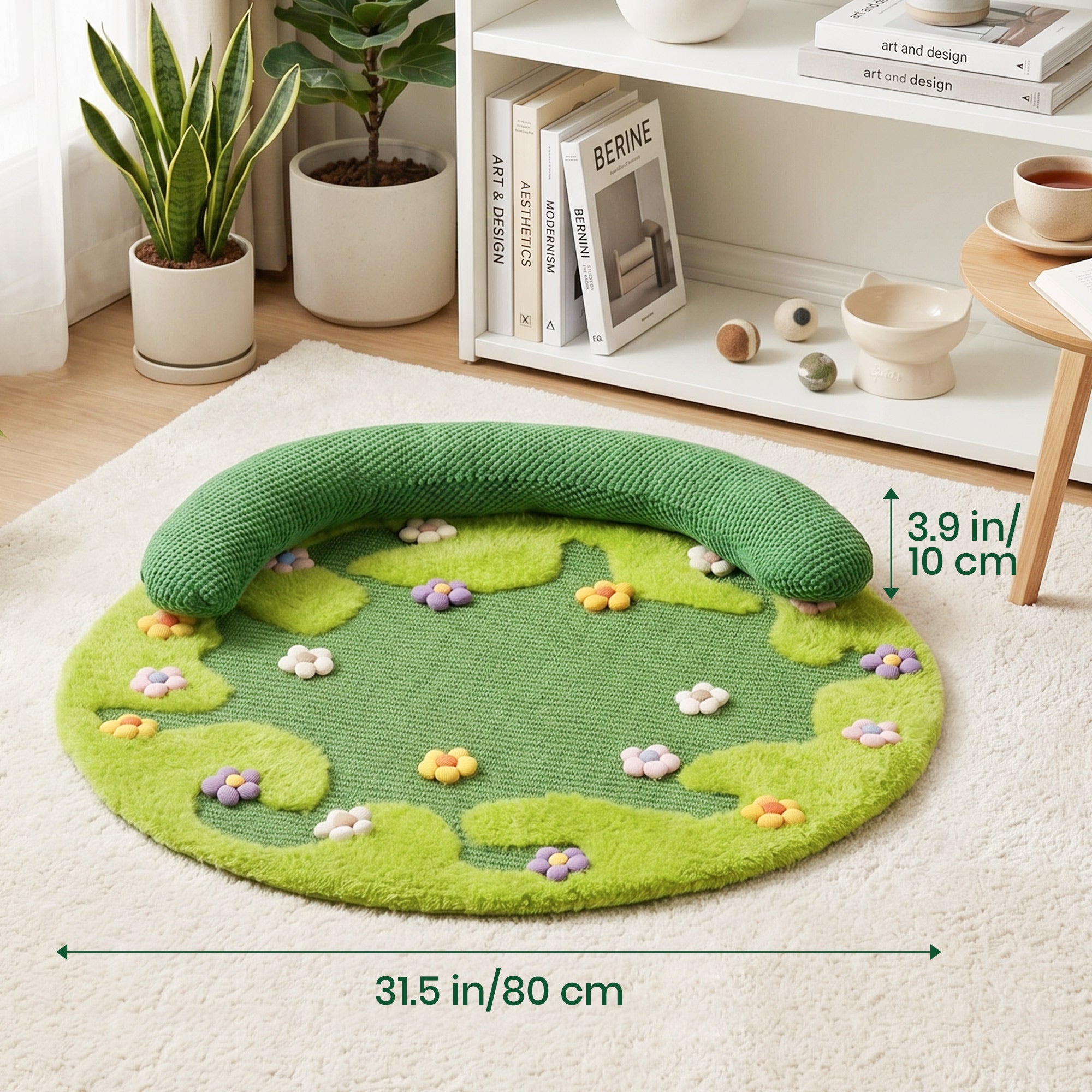 Wildflower Garden Cat Scratcher Mat