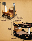 Pirate Ship Cat Bed