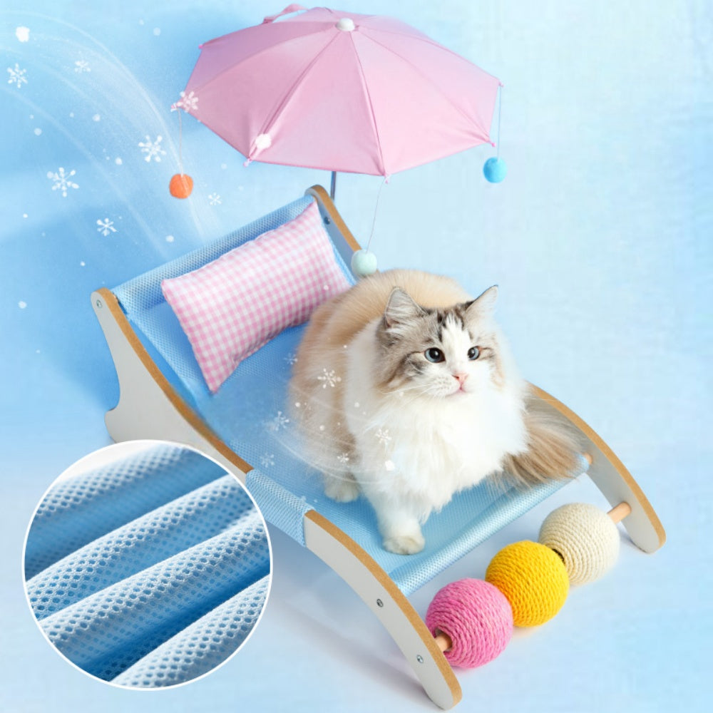 Summer Beach Lounge Cat Bed