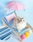 Summer Beach Lounge Cat Bed