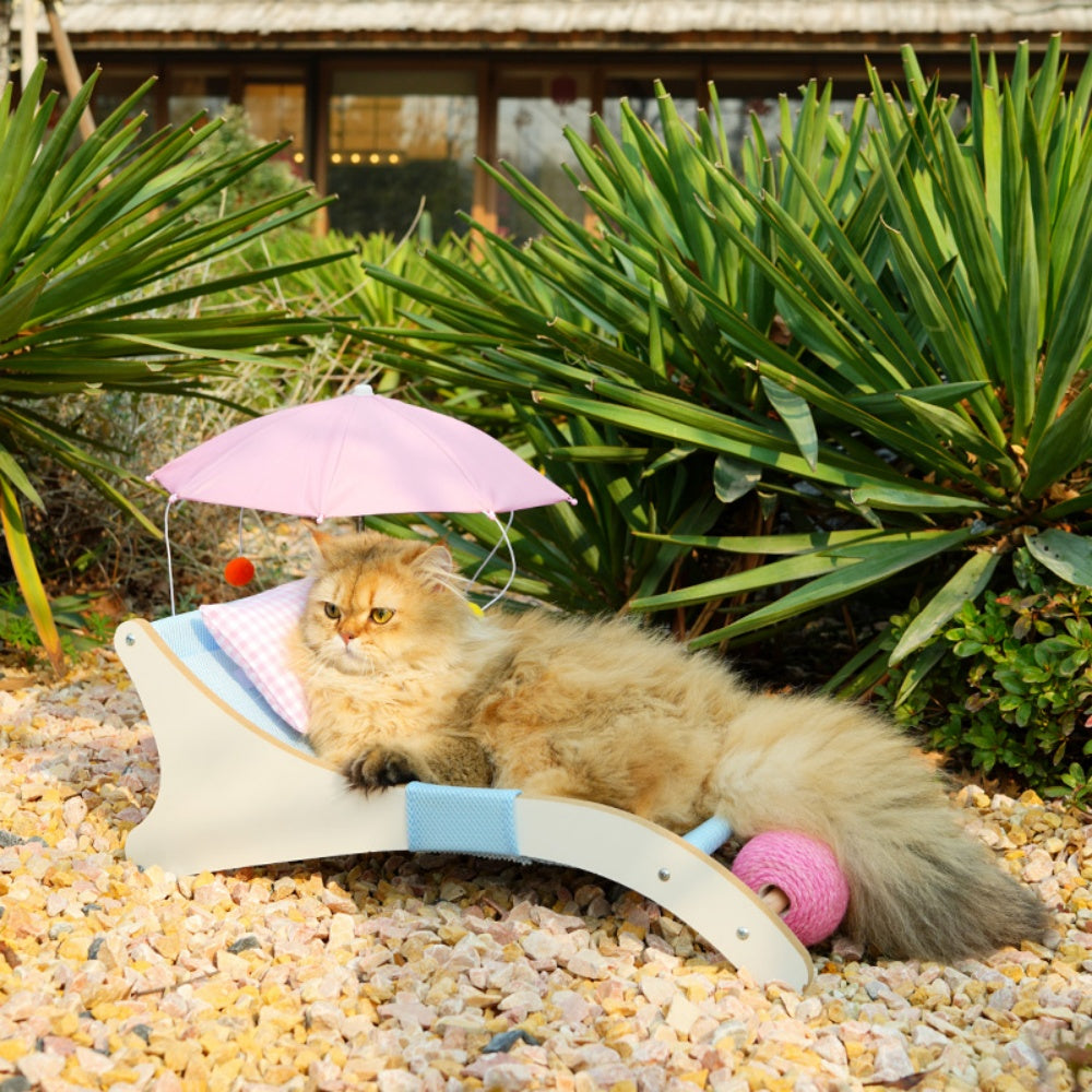 Summer Beach Lounge Cat Bed