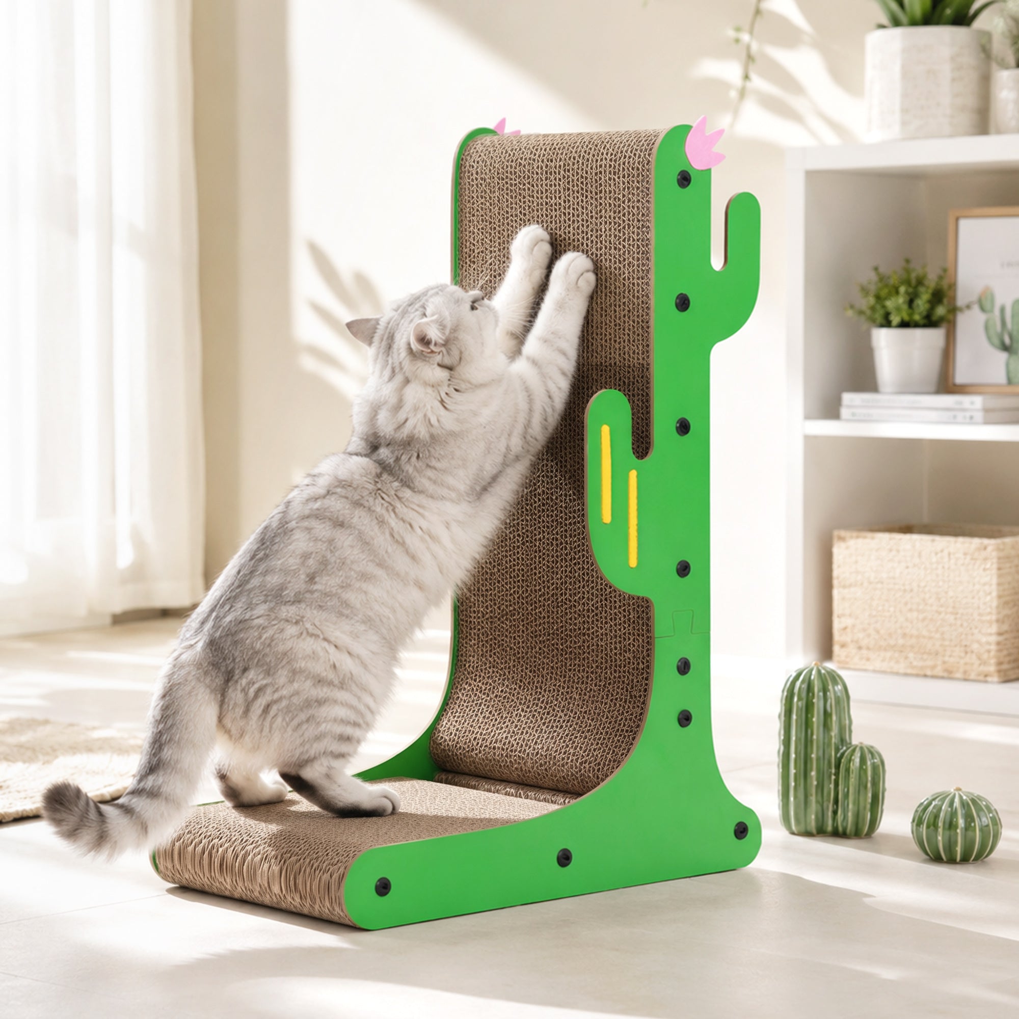 Desert Bloom Cactus Scratcher